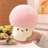 Muñeco de Hongo con Expresión Linda de Dibujos Animados Juguete de Peluche Muñeco de Hongo Rojo Llavero Colgante para Bolso de Niñas