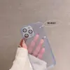 Capa para Celular Casual Cor Pura 14Promax Diamante Flash com Película de Lente Embutida Adequada para iPhone 13 Apple 12 Anti-Queda
