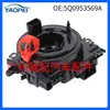 5Q0953569A Es Adecuado para 2014-2017 Volkswagen Golf Resorte del Reloj Sensor de Ángulo de Dirección