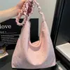 Bolsa de Ombro Cruzada Feminina 2026 Nova Primavera Grande Capacidade Versátil Bolsa Transversal Casual para o Dia a Dia Bolsa Tote