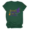 No puedes asustarme Amazon eBay sitio independiente camiseta casual y elegante para mujer de cuello redondo y manga corta