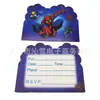 Suministros de Decoración para Fiesta de Cumpleaños Infantil, Banderines Decorativos, Decoraciones Colgantes Espirales Temáticas de Spider-Man, Adornos para Pastel, Globos de Flores