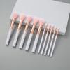 Spot 10 Juegos de Brochas de Mármol del Fabricante, Brochas de Maquillaje, Juegos de Brochas Multifuncionales, Gran Cantidad, Envío Gratis, Almacenamiento Portátil para Sombras de Ojos