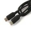 Cabo de carregamento rápido de cabeça dupla PD tipo-c para tipo-c cabo de dados macho para macho para notebook 13 carregamento USB-C