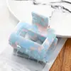 Novo Estilo Coreano Prendedor de Rabo de Cavalo Acessórios de Cabelo Celebridade da Internet Pinça Versátil de Ácido Acético Feminina Garra de Cabelo Elegante de Comércio Exterior da Amazon