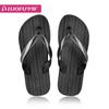 Luofu Nuevo Estilo Personalizado Antideslizante Grano de Madera Vacaciones en la Playa Modernas para Interiores y Exteriores Chanclas para Hombre