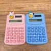 Calculadora de Animalitos Lindos de Dibujos Animados Pikachu Oso Calculadora Pequeña Portátil de Precisión para Oficina Papelería Premios