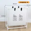 Estante de Almacenamiento para Ropa Interior, Cesta de Almacenamiento para Ropa de Lavadora, Estante Portátil para Baño, Gabinete Doméstico, Cesta de Plástico