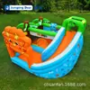 Castelo inflável infantil dinossauro século casa cama elástica escorregador interno e externo fábrica de brinquedos para jardim de infância vendas diretas