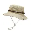 Bordado de Carta Chapéu de Pescador Chapéu de Sol para Viagem ao Ar Livre Chapéu de Sol Retrô Japonês Chapéu de Cowboy Ocidental Lavado Transfronteiriço
