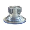 Caja de aislamiento 4.8cm fuerte transparente varilla roscada M7 plástico pvc ventosa vidrio azulejo mesa tortuga fijo