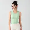 Top Esportivo para Mulheres, Sutiã de Corrida à Prova de Impacto, Top de Yoga de Alta Intensidade para Treinamento de Pilates com Bojos