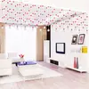 Cortina de Cuentas de Cristal Cortina Divisoria para Entrada, Modelo Nuevo sin Taladro para Sala de Estar y Baño, Cortina de Cuentas Divisoria Puerta a Puerta