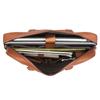 Bolso de ordenador para hombre, bolso de negocios de piel auténtica, bolso de archivo informal, bolso de oficina, bolso de viaje, bolso bandolera de piel de vaca de capa superior