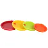 Juego de Recipientes para Ensalada de Acero Inoxidable Espesado con Base de Silicona de Colores, Recipiente Antideslizante para Batir Huevos y Recipiente para Hornear Cocina