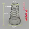 Piezas de Clip Tensor de Hilo para Máquina de Tejer Circular, Pinza Magnética para Hilo, Resorte de Torre, Placa Tensora de Acero Inoxidable