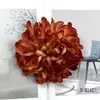 Estilo Estampa de Flor Artificial Crisântemo Garra de Dragão Mil Camadas DIY Cabeça de Crisântemo de Seda Dourada Decoração de Casa Flor Artificial Fotografia Arranjo Floral Ornamento