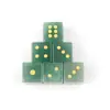 Dados de Amatista Natural, Ágata Acuática, Dados de Ojo de Tigre, Adornos para Juego de Dados de Piedra Semipreciosa, Nuevos Productos Transfronterizos