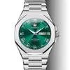 Oulisi Calendário Duplo Masculino Luminoso Estilo Coreano Versátil Moda Relógio de Pulso Masculino Relógio Masculino de Quartzo Relógio de Quartzo Transfronteiriço