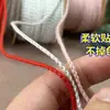 Hilo de algodón de alta calidad suave frotado a mano texto bodhi cuerda para jugar cuerda de mano trenzada hilo para abalorios resistente al desgaste no elástico hilo de borla