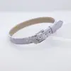 Diámetro del Agujero de Goteo de Aceite 8 mm, Correa para Joyería 8 mm, Pulsera de Cuero Sintético, Accesorios de Cuero PU, Se Puede Grabar con Letras