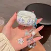 Flor de Lazo de Cereza Estrella Oso de Dibujos Animados Adecuado para Funda de Auriculares Huawei Pro5 Colgante Pro3 Cubierta de Auriculares Pro4