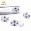 2X3~13X18Mm 3A5A Forma de Huevo Circonita Blanca Piedra Suelta Fabricante Punto Mayorista Piedra Preciosa Artificial Wuzhou