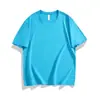 Camiseta de Algodón Puro Logo Personalizado Ropa de Trabajo Estampada Ropa de Fábrica Cuello Redondo Manga Corta Ropa para Team Building Camisas Publicitarias Camisas Culturales Ropa de Clase