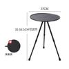 Mesa Redonda Pequeña Plegable de Aleación de Aluminio para Exterior Estrictamente Seleccionada Portátil Elevable Ultraligera Mesa de Té para Camping Mesa de Comedor