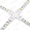 Tira de Luz Colorida Tira de Luz RGB Clip sin Soldadura Clip de 8/10/12 mm Conector de Esquina RGB RGBW