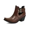 Pedido extranjero transfronterizo moda primavera y otoño hebilla de cinturón de tacón alto talla grande 40-46 zapatos de mujer de moda estilo romano