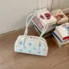 Bolso de Hombro de Lunares Estilo Coreano Moda Verano 2026 Nuevo Bolso de Mano Relajado para el Trabajo Bolso Boston Exquisito