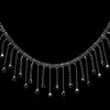 Cadena de Diamantes, Cadena de Cordón con Borlas, Ropa y Accesorios Transfronterizos para DIY, Cadena de Cintura de Diamantes de Agua, Cadena de Garra Soldada, Accesorios de Diamantes