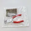 Amazon Juego de alicates para ojales de 300 piezas de 6 mm en tres colores, ojales para zapatos de material de hierro, ojales metálicos, botones de ojal