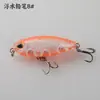 Señuelo de Superficie para Perro Marino Micro Flotante Zigzag Señuelo Duro Señuelo de Imitación para Pesca en Agua Dulce y Mar para Pez Azul, Topmouth y Lubina
