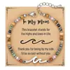 Pulseira Onda de Pedra Natural de 4mm Novo Produto Transfronteiriço da Amazon, Pulseira Ajustável com Fecho Lagosta e Pingente Onda Feminino