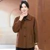 Moda Primavera Invierno 2026 Elegante Nuevo Estilo Chino Viento Nacional Adelgazante Favorecedor Tallas Grandes Juvenil Versátil Chaqueta