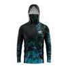 Ropa de Pesca de Manga Larga Transpirable con Protección Solar Camiseta Camuflaje Estampado de Verano Ropa de Pesca Transfronteriza