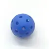 Atacado do Fabricante Pickleball Transfronteiriço Moldado por Injeção Bola Perfurada de 40 Furos 26 Furos Bola Elástica para Exterior com Forte Elasticidade e Alto Rebote