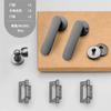 Yijia Normcore Cerradura de Puerta Interior para Dormitorio Puerta de Habitación Baño Manija de Puerta de Madera Universal Silenciosa Magnética