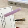 Presilhas de Acetato Estilo Francês, Presilhas Lisas para Mulheres, Presilhas Laterais para Franja, Presilhas Bico de Pato, Acessórios de Cabelo Modernos e de Alta Qualidade