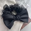 El Fugitivo Princesa Lazo Intestino Grueso Anillo para el Cabello Coreano Popular Accesorios para el Cabello Lazo de Lentejuelas para el Cabello Accesorios para la Cabeza Ins de Alta Gama para Mujer