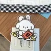 Set de papelería con temática de dibujos animados, que incluye un regalo decorativo, un clip para sellar sobres, un clip para notas y un clip de PP - un pequeño artículo lindo para niñas y estudiantes
