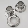 Assento de flange de aço inoxidável 25 mm de espessura varão de roupas suporte para roupas flange de aço inoxidável encaixe de tubo tampa de tubo flange de aço inoxidável