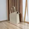 Fabricante de Bolsas de Almacenamiento de Fieltro Personaliza Bolsa Tote de Hombro de Gran Capacidad para Viajes Diarios y Compras, Bolsa de Fieltro Versátil de Mano para Regalo