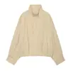 Ropa de mujer de venta caliente transfronteriza en Amazon para el otoño de 2026: chaqueta casual corta holgada a cuadros multicolor de moda con cuello alto