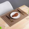 Estilo Europeu Retangular Estudante Antiescaldante Impermeável PVC Isolamento Térmico Tapete Jogo Americano Jogo de Mesa Tapete de Prato Tapete de Tigela Toalha de Mesa Design Moderno Simples