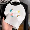 Camiseta Base Térmica de Felpa para Niña Otoño Invierno Nueva Manga Larga Raglán Elegante Ropa Interior para Bebé Top de Cuello Redondo Niña Pequeña