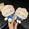 Gatito Malvavisco Chica Linda Estilo Vintage Parche de Cabello Despeinado Accesorio Mágico para el Cabello Sin Rastro