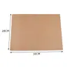 Papel para Churrasco Forma de Assar Pad de Forno Papel Retangular Especial para Alimentos Papel de Arroz e Óleo Papel Absorvente de Óleo para Churrasco Papel de Assar de Cozinha